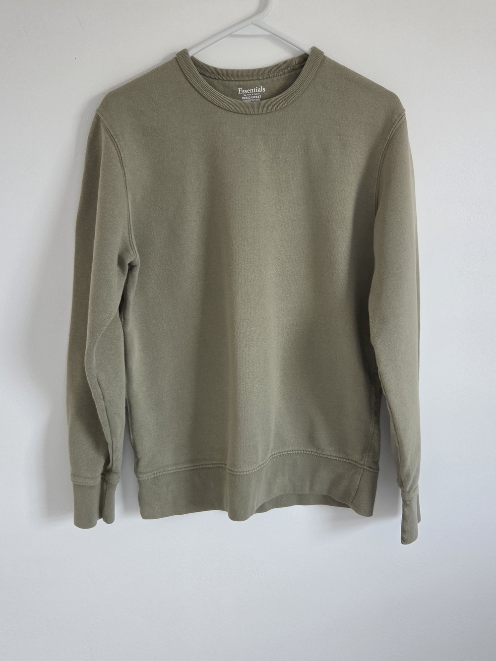 Jack & Jones Olive Green Crewneck Sweater